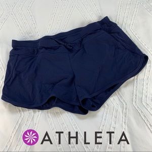 Athleta Kata Swim Short, Dress Blue, L